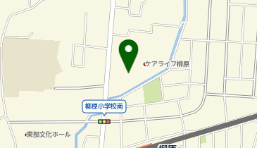 エフビー介護サービス株式会社 ケアライフ柳原第3の地図画像