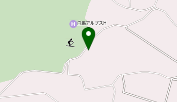 白馬乗鞍スキー学校の地図画像