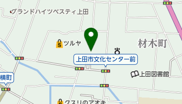 上田市役所 福祉部 国保年金課 保健事業担当の地図画像