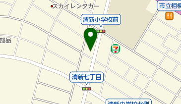 動物病院アロハナさがみはらの地図画像