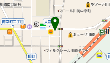 日本調剤川崎幸薬局の地図画像