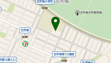川崎市役所 こども未来局 地域子育て支援センターふるいちばの地図画像