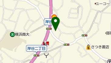 麺家蔦重岸谷店の地図画像