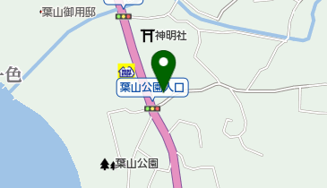 キャップルー葉山の地図画像