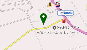 しろきや衣裳部の地図画像