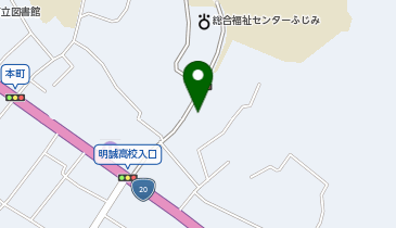 カットハウス理髪屋の地図画像