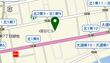 株式会社山口忠兵衛商店札幌支店の地図画像