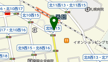 ママイクコ・イオン札幌桑園の地図画像