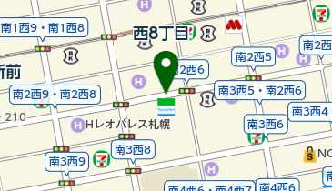 セカンドポストの地図画像