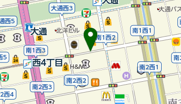 柿安グルメプラザ丸井今井札幌本店・惣菜の地図画像