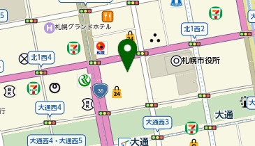 株式会社セルトリ大通ビッセ店の地図画像