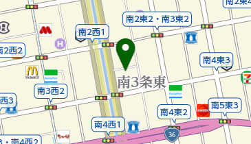 スリービーズバーの地図画像