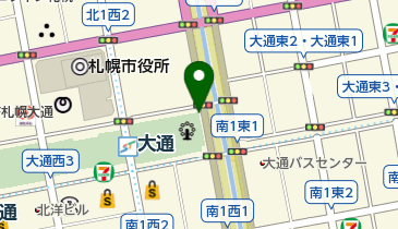 アンファミエショップ札幌店の地図画像