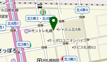 株式会社エクスプローラ札幌デザインセンターの地図画像