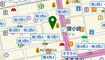 花いち都屋アミプ店の地図画像
