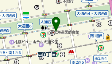 日本ルーテル教団札幌中央ルーテル教会の地図画像