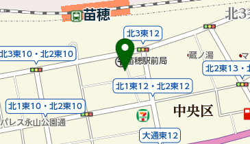 株式会社プレナス北海道第一支店の地図画像