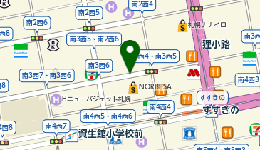 健康カイロGreenBeeの地図画像