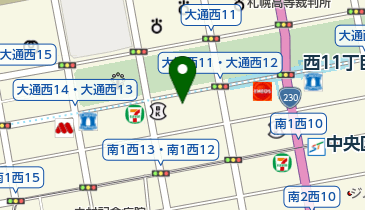 日本メディアシステム株式会社札幌支店の地図画像