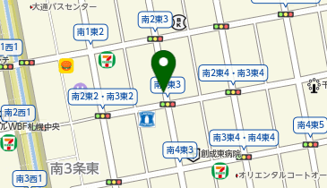 北海道神宮頓宮の地図画像