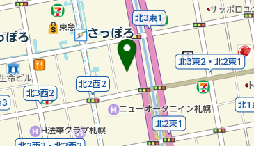 株式会社北海道観光物産興社 札幌全日空ホテル店の地図画像
