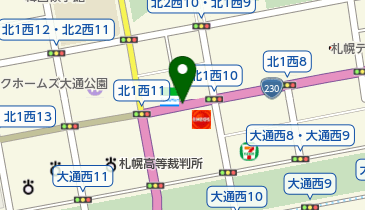 北海道行政書士会の地図画像