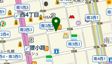 まるきそばやの地図画像
