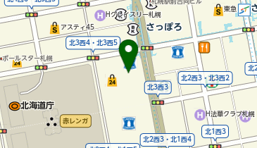 島村楽器札幌クラシック店の地図画像