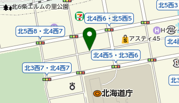 北海道シルバー人材センター連合会(公益社団法人)の地図画像