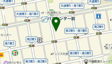 共同通信社札幌支社 編集部の地図画像