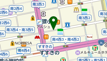 きものブティックヴァンの地図画像