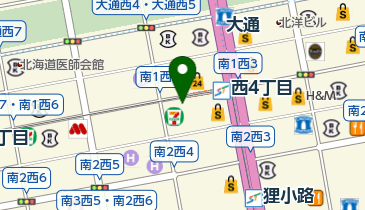 札幌エルム共育学院札幌校の地図画像