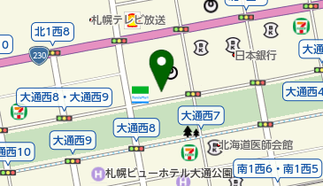 日本カーソリューションズ株式会社北海道支店の地図画像