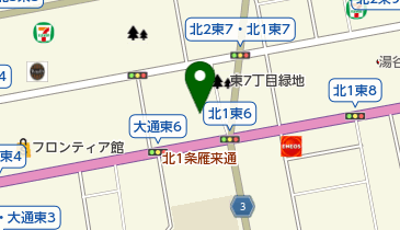 カトリック 札幌司教館の地図画像