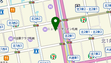 スルガ銀行 札幌支店の地図画像