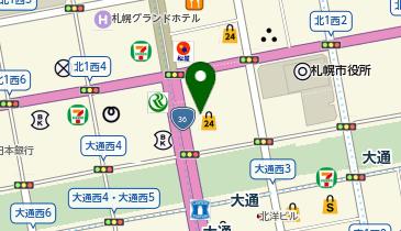 リコーリース株式会社札幌支社の地図画像