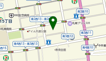 株式会社ワイム札幌支店の地図画像