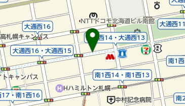 日本書道研究会の地図画像