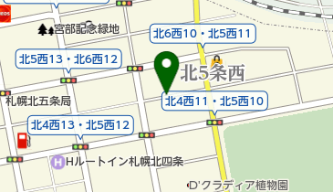 株式会社湯浅札幌店の地図画像