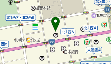 北海道公立学校教職員互助会の地図画像