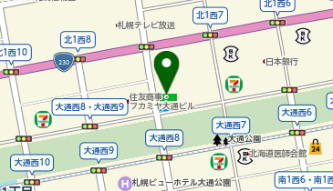 ナラサキ産業株式会社北海道支社 総務課 札幌市中央区 社会関連 060 0001 の地図 アクセス 地点情報 Navitime