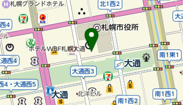 スーパーカットエダナミ大通店の地図画像