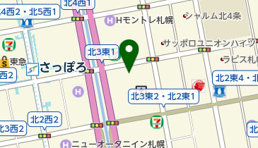 なの花薬局 札幌北3条店の地図画像