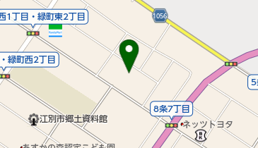 明治安田生命江別営業所の地図画像