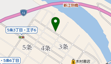 札幌東公共職業安定所江別出張所の地図画像