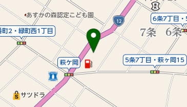 江別交換市場の地図画像