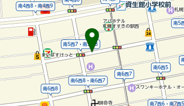 西創成会館の地図画像