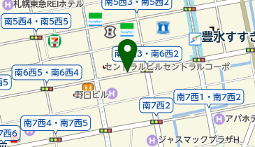 魚作・北海郷土料理の地図画像