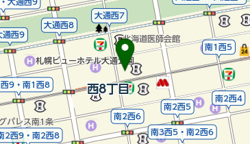 札幌市立大学AIラボの地図画像