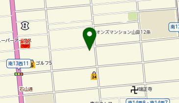 リラクゼーションマッサージひまわりの地図画像